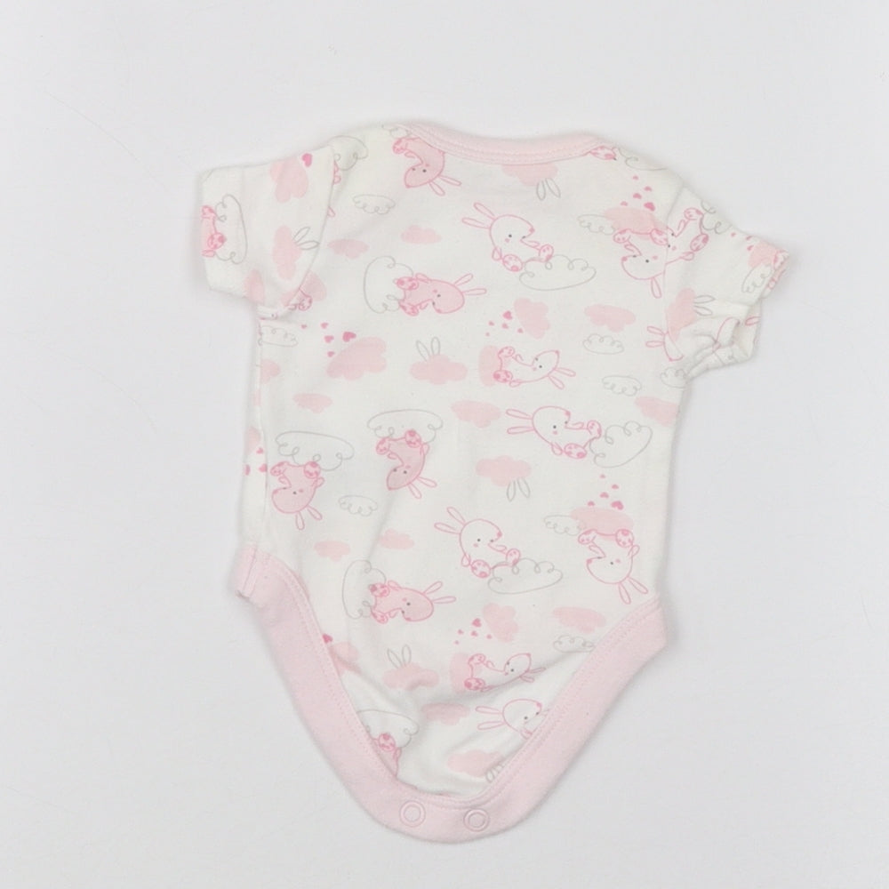 Mothercare Baby White   Babygrow One-Piece Size 0-3 Months