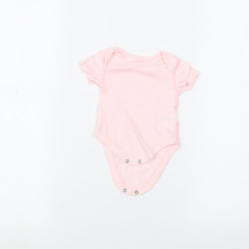BHS Baby Pink   Babygrow One-Piece Size 0-3 Months