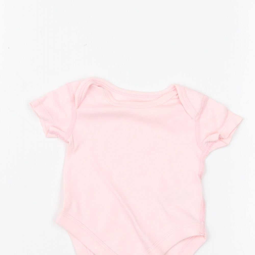 BHS Baby Pink   Babygrow One-Piece Size 0-3 Months