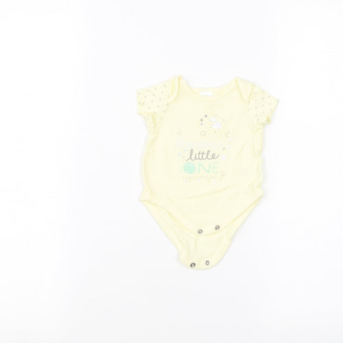 Mini Club Baby Yellow   Babygrow One-Piece Size 0-3 Months