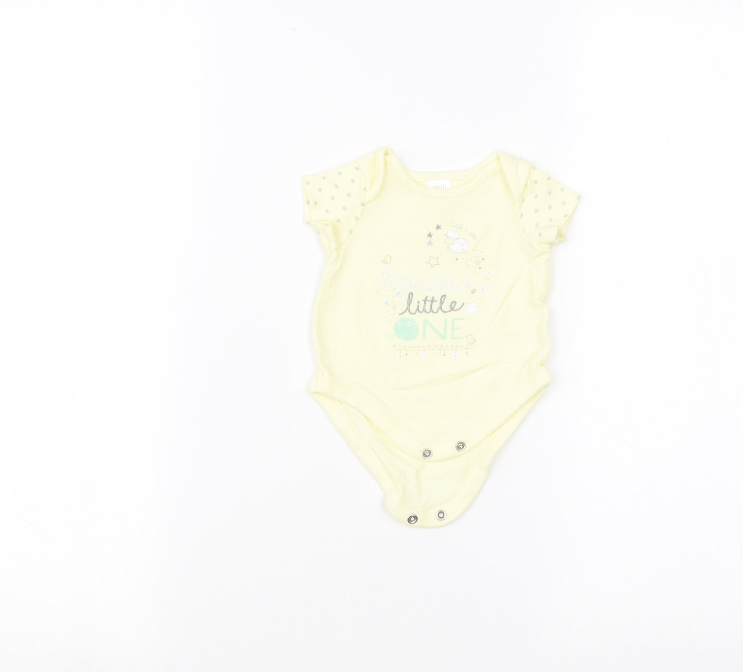 Mini Club Baby Yellow   Babygrow One-Piece Size 0-3 Months