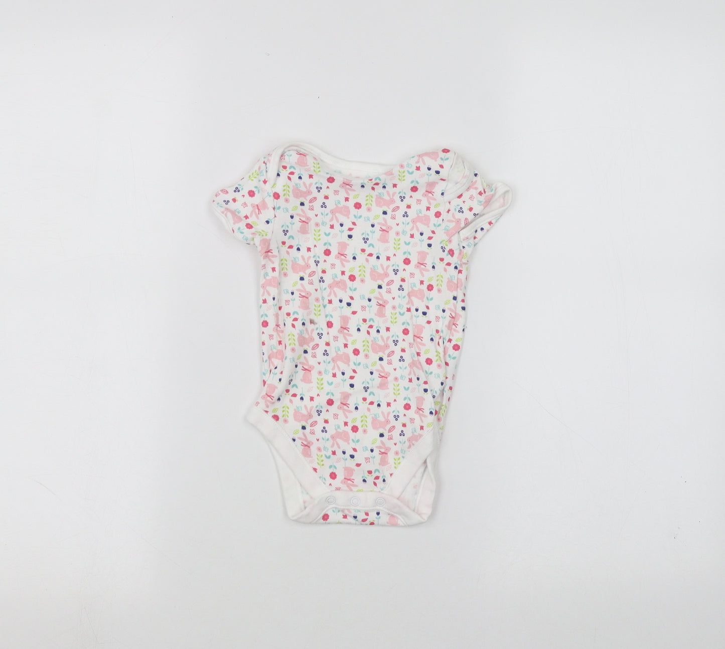 PEP&CO Baby White   Babygrow One-Piece Size 9-12 Months