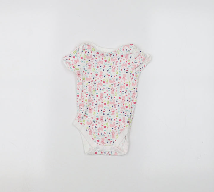 PEP&CO Baby White   Babygrow One-Piece Size 9-12 Months