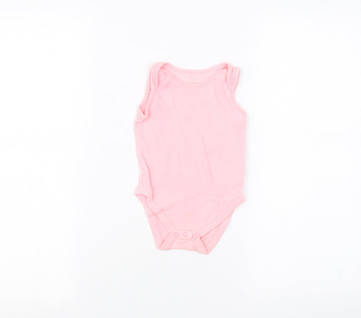 Earlydays Baby Pink Babygrow One-Piece Size 9-12 Months
