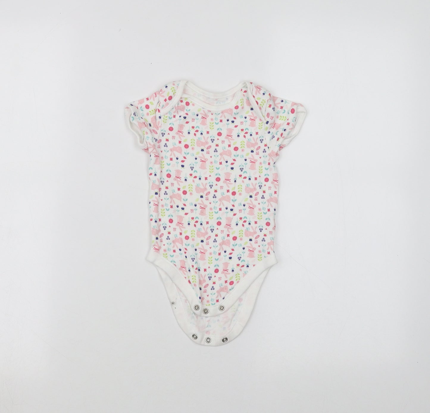 PEP&CO Baby White   Babygrow One-Piece Size 9-12 Months