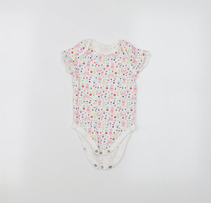 PEP&CO Baby White   Babygrow One-Piece Size 9-12 Months