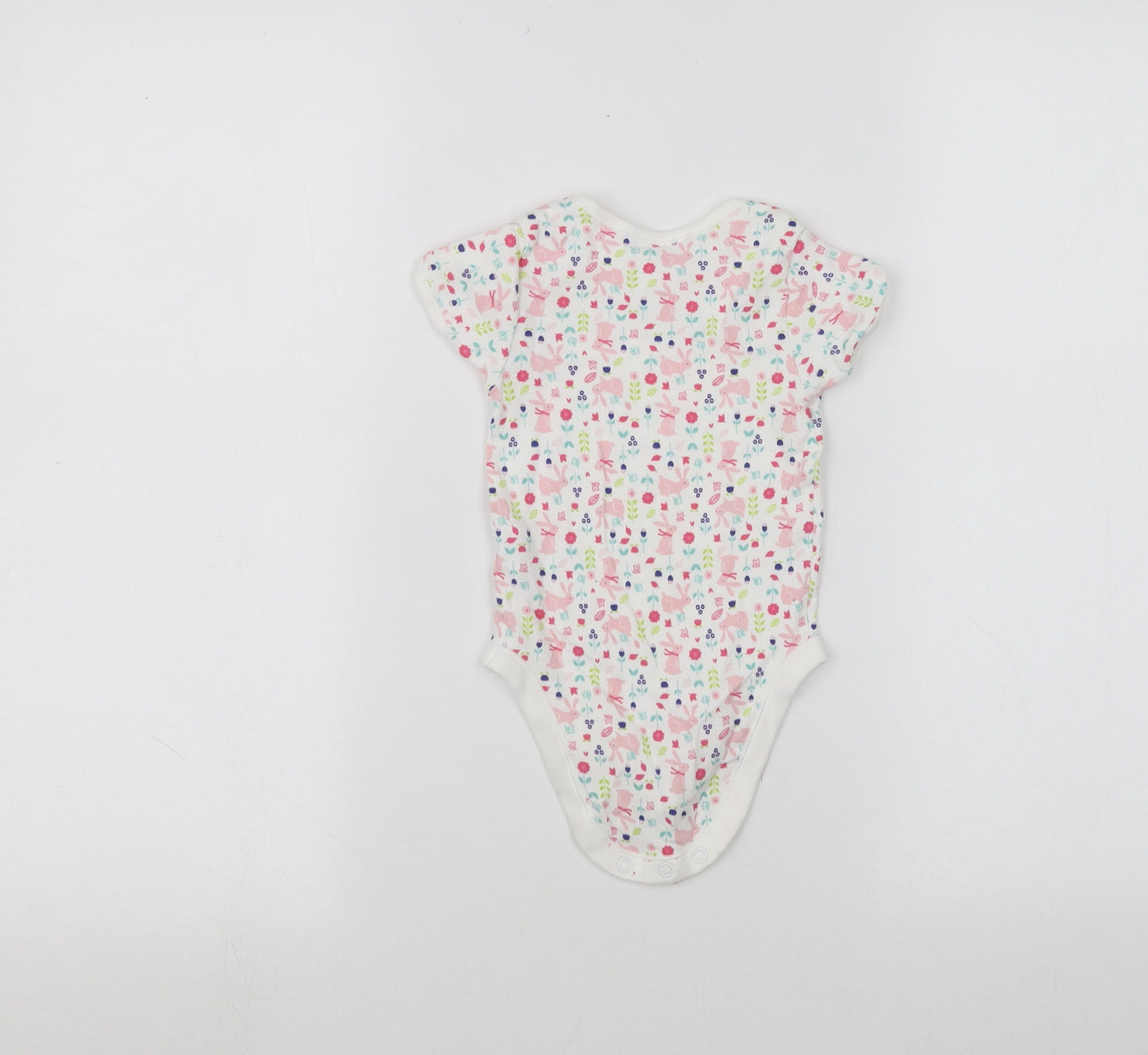 PEP&CO Baby White   Babygrow One-Piece Size 9-12 Months