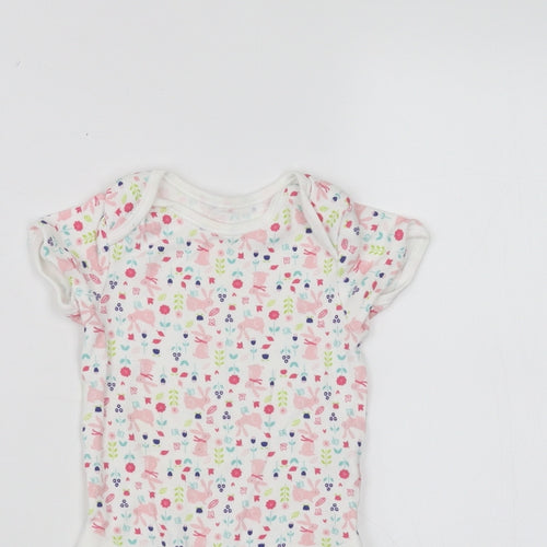 PEP&CO Baby White   Babygrow One-Piece Size 9-12 Months