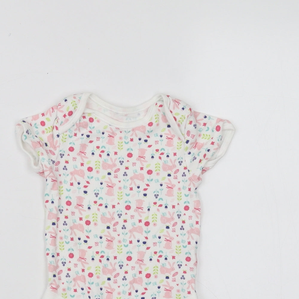 PEP&CO Baby White   Babygrow One-Piece Size 9-12 Months