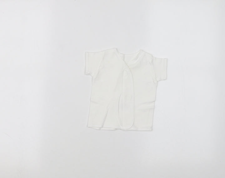Mothercare Baby White   Basic T-Shirt Size 3-6 Months