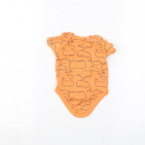 F&F Baby Orange   Babygrow One-Piece Size 3-6 Months