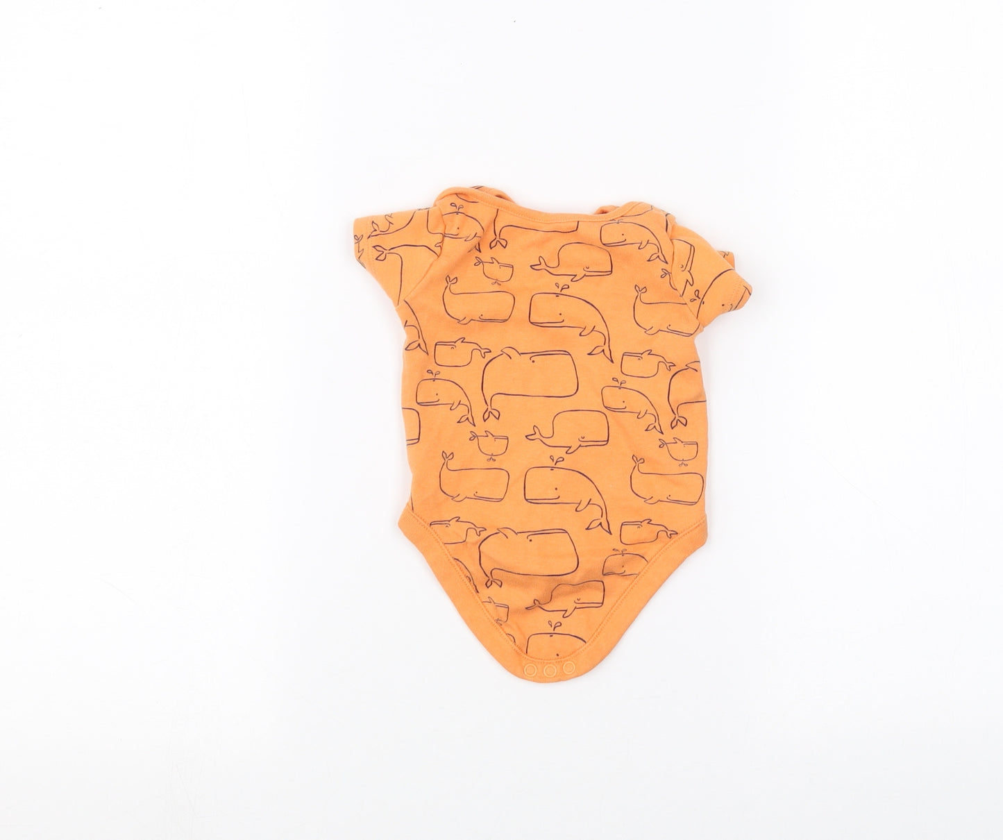 F&F Baby Orange   Babygrow One-Piece Size 3-6 Months