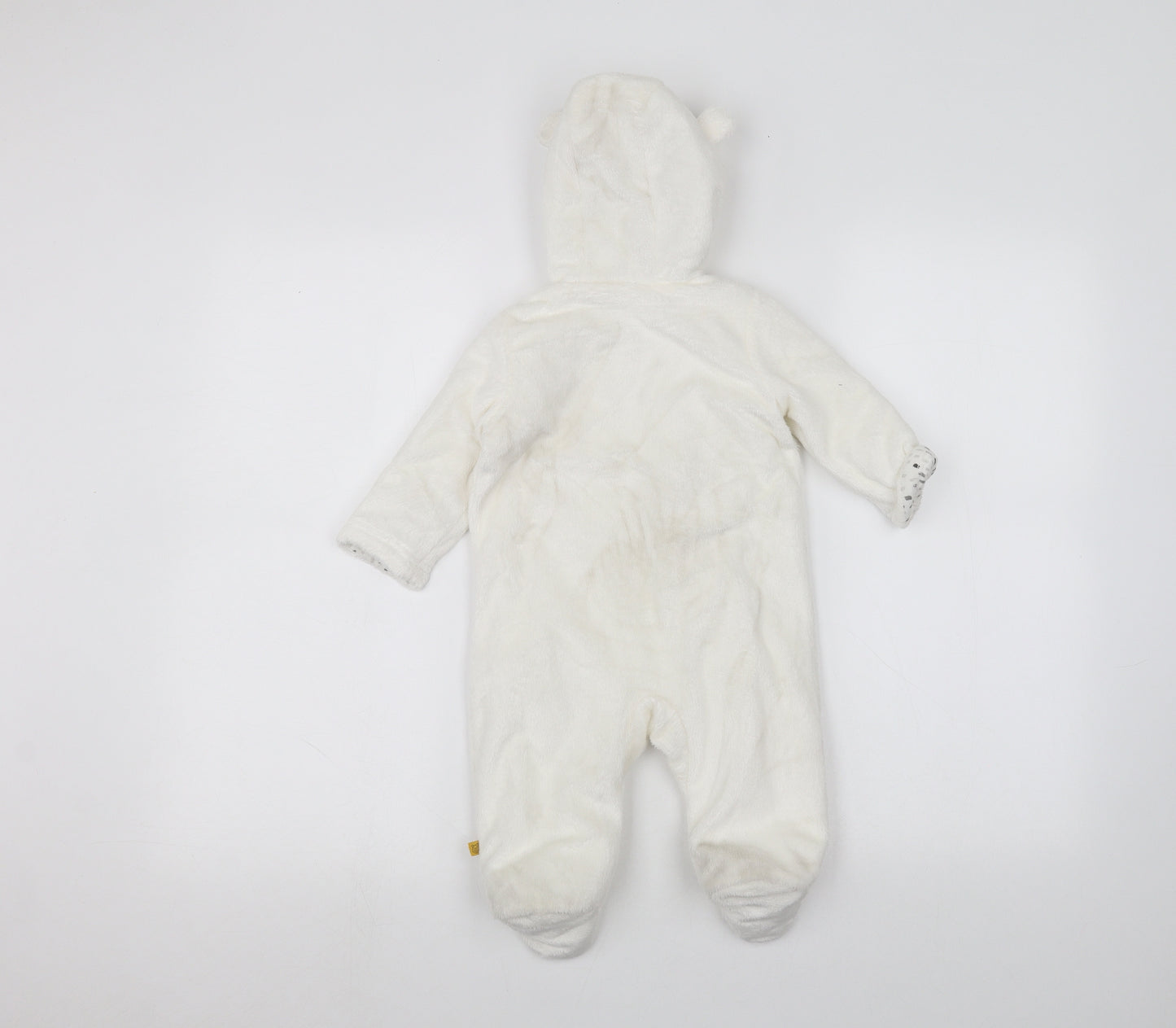 Disney Baby White   Coverall One-Piece Size 3-6 Months
