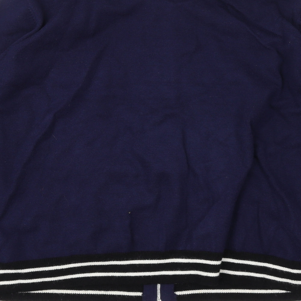 Dorothy Perkins Womens Blue   Full Zip Jumper Size 20