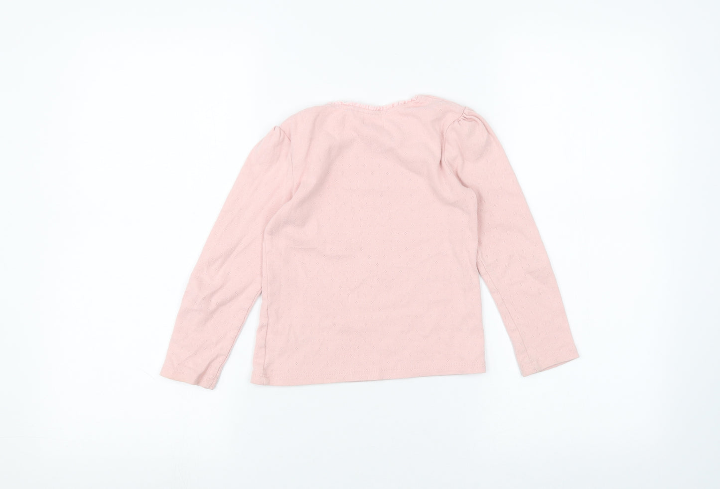 NEXT Girls Pink   Basic T-Shirt Size 6 Years
