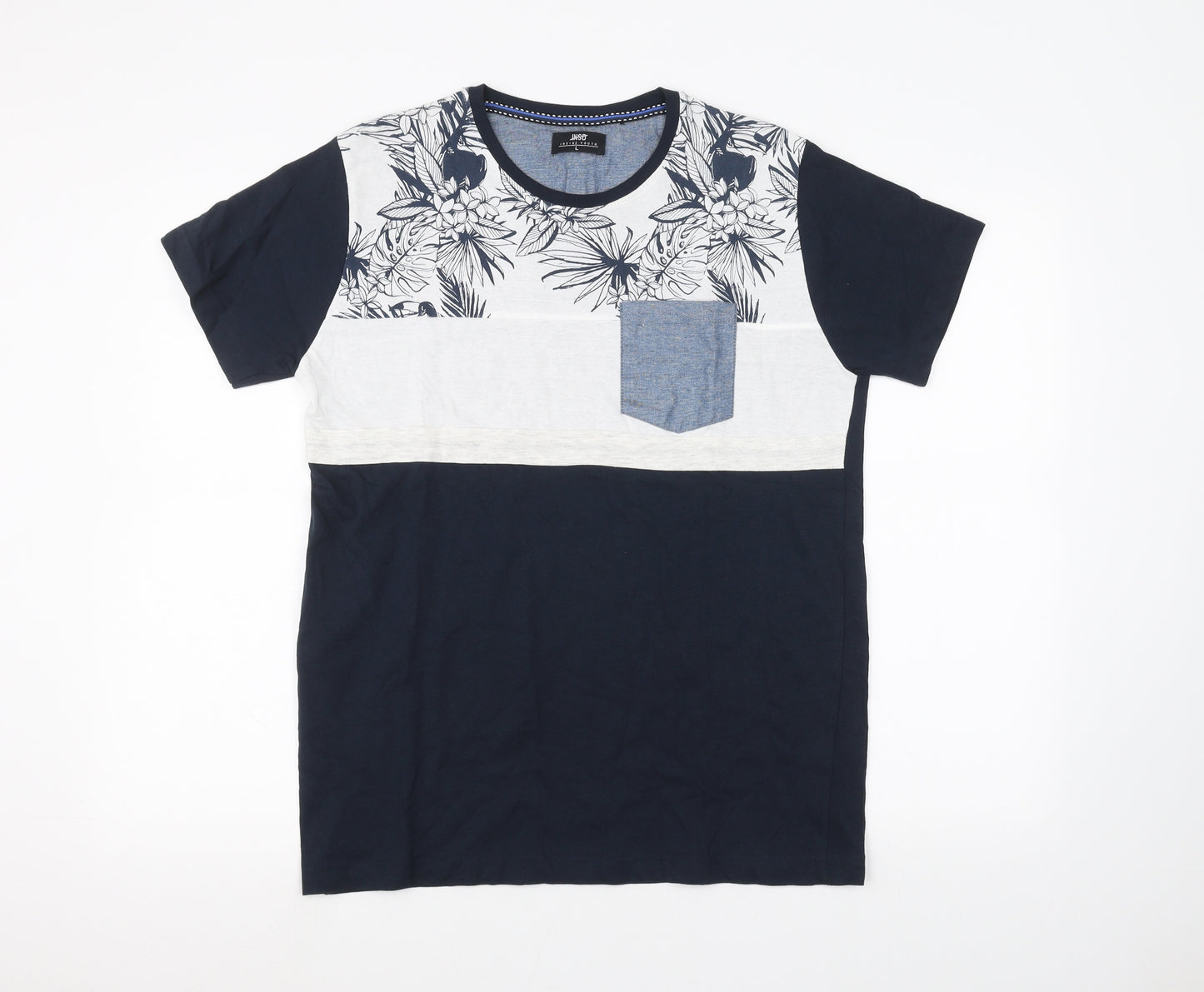 INSD Mens Blue    T-Shirt Size L