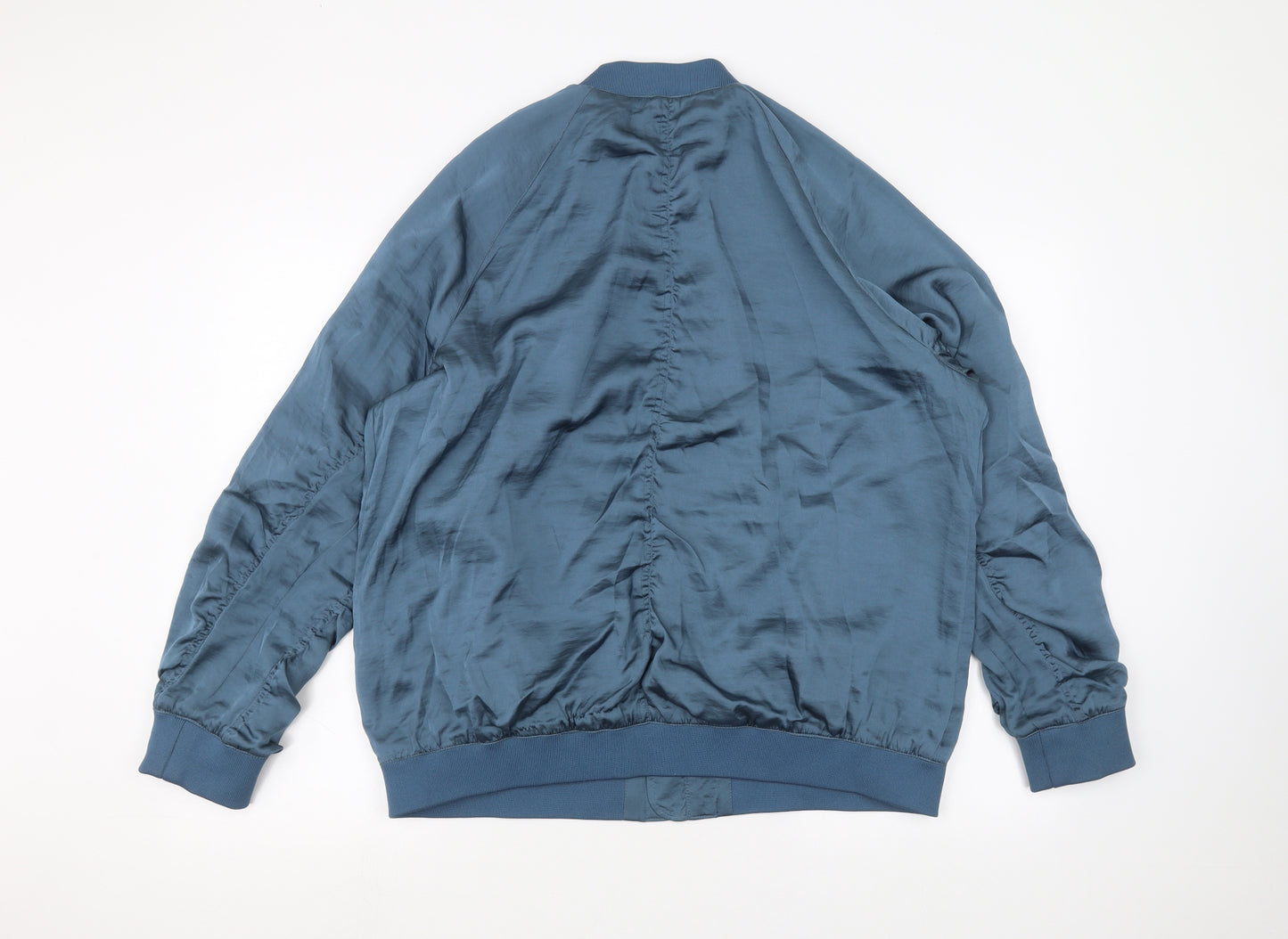 Capsule Womens Blue   Bomber Jacket Jacket Size L