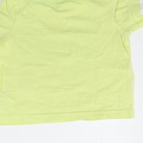 Mothercare Baby Yellow   Basic T-Shirt Size 9-12 Months