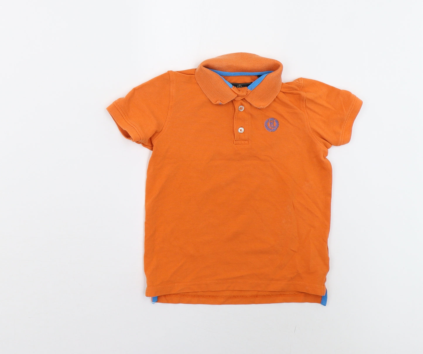Henri Lloyd Boys Orange   Basic Polo Size 4-5 Years