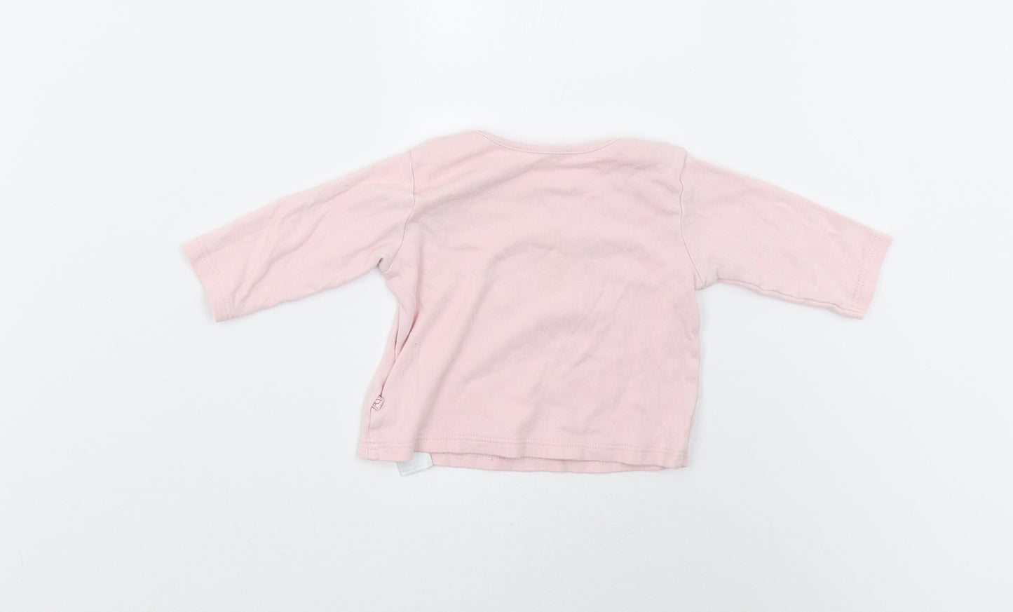 M&S Baby Pink   Basic T-Shirt Size 3-6 Months