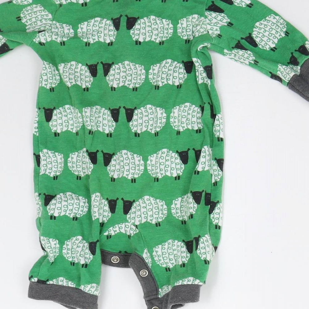NEXT Baby Green   Babygrow One-Piece Size 0-3 Months  - Sheep