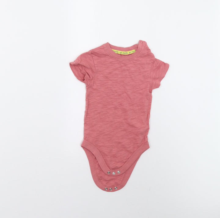 M&S Baby Pink   Babygrow One-Piece Size 18-24 Months