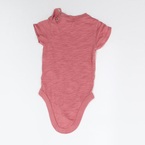 M&S Baby Pink   Babygrow One-Piece Size 18-24 Months