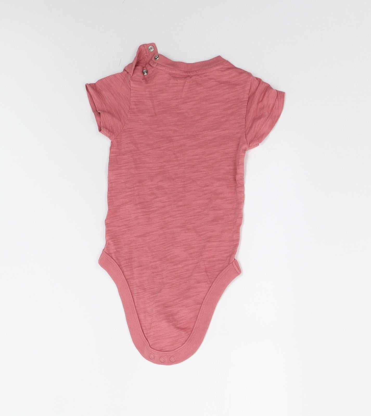 M&S Baby Pink   Babygrow One-Piece Size 18-24 Months
