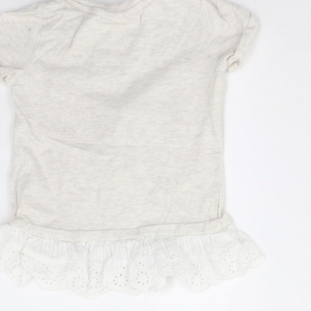 NEXT Baby Beige   Basic T-Shirt Size 3-6 Months