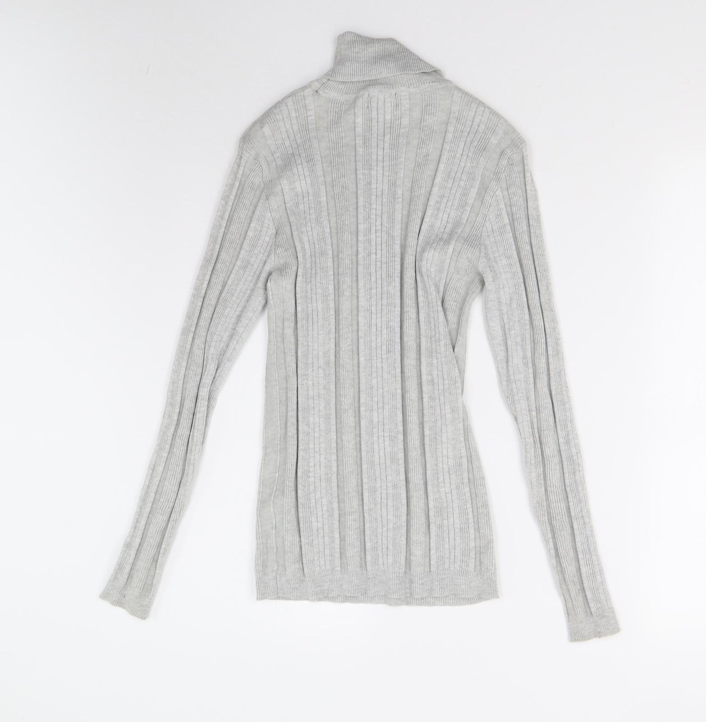 F&F Womens Grey  Knit Pullover Jumper Size 14