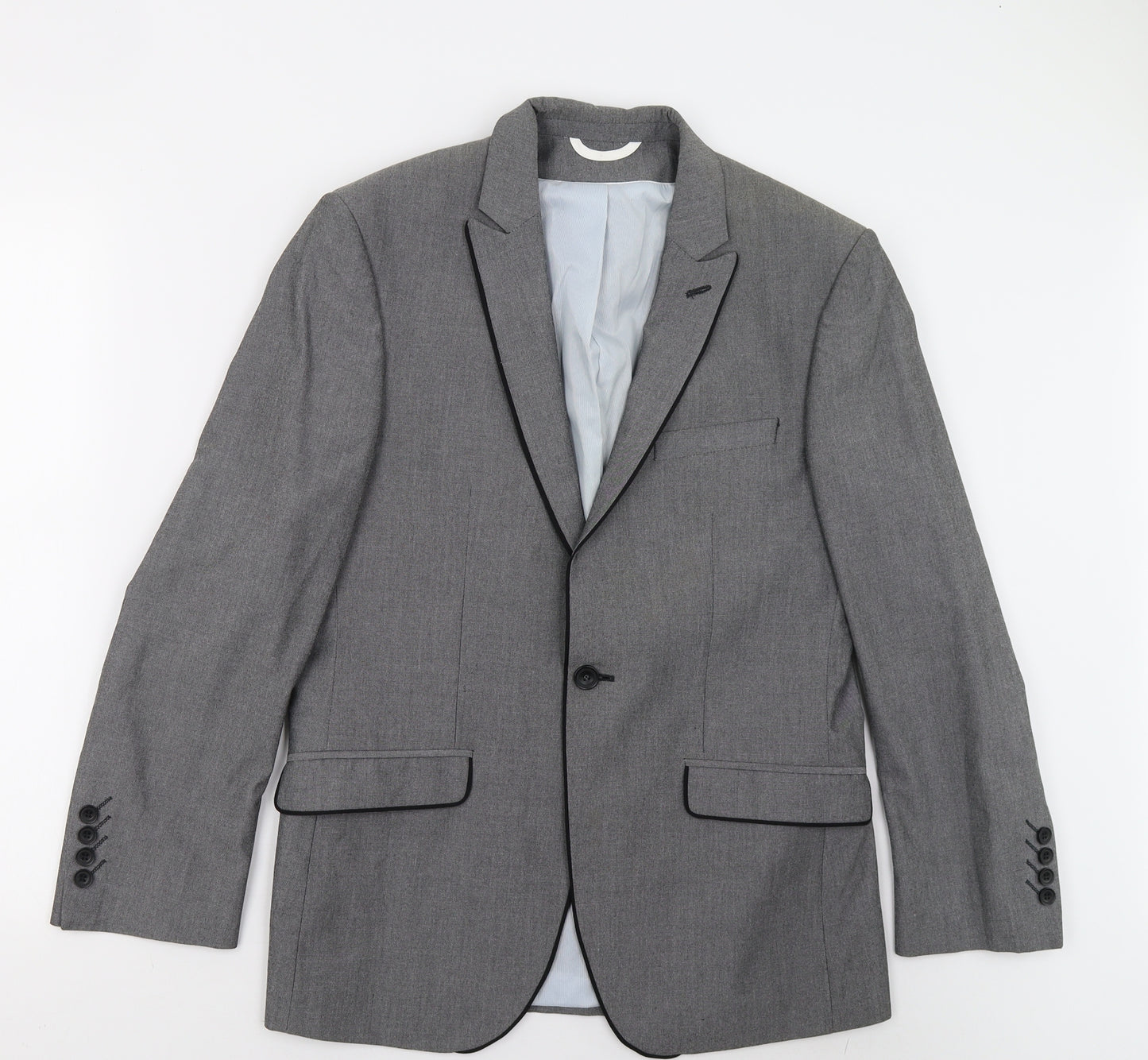 Burton Mens Grey   Jacket Suit Jacket Size 38