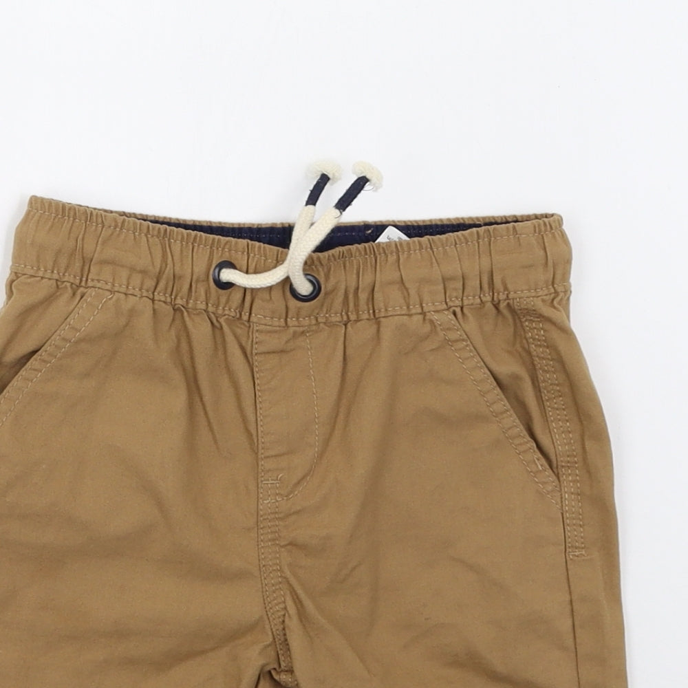 George Boys Brown   Utility Shorts Size 4-5 Years