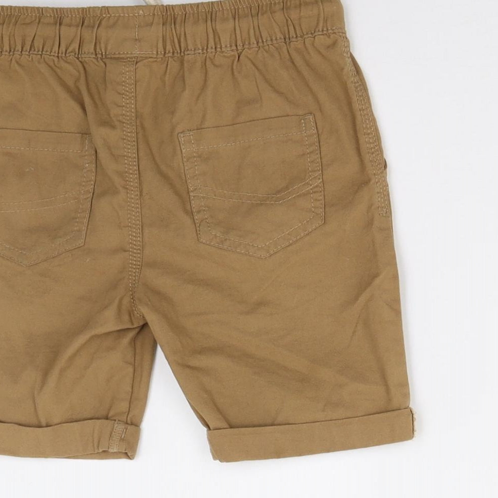 George Boys Brown   Utility Shorts Size 4-5 Years