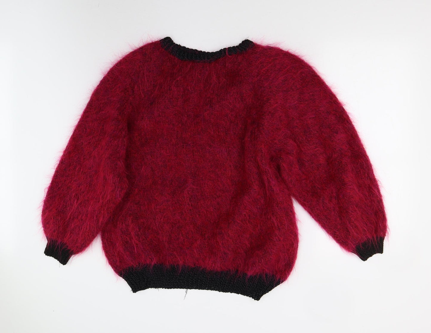 Preworn Womens Pink  Knit Pullover Jumper Size L