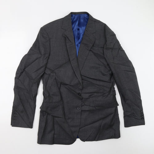 Desmond Merrion Mens Grey   Jacket Suit Jacket Size 38