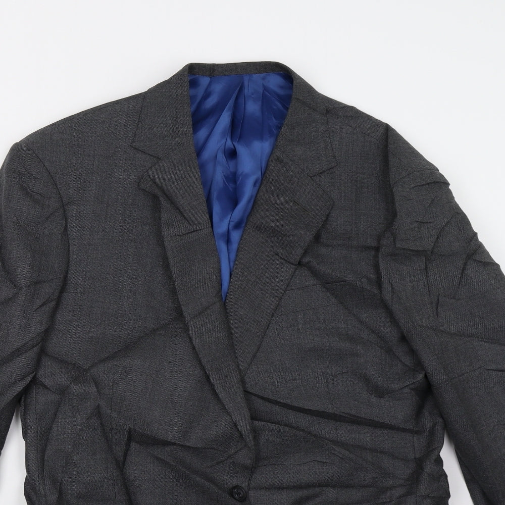 Desmond Merrion Mens Grey   Jacket Suit Jacket Size 38