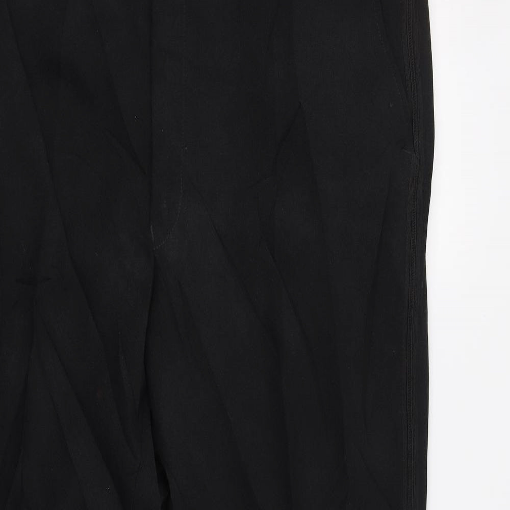 C&A Mens Black   Trousers  Size 40 L31 in