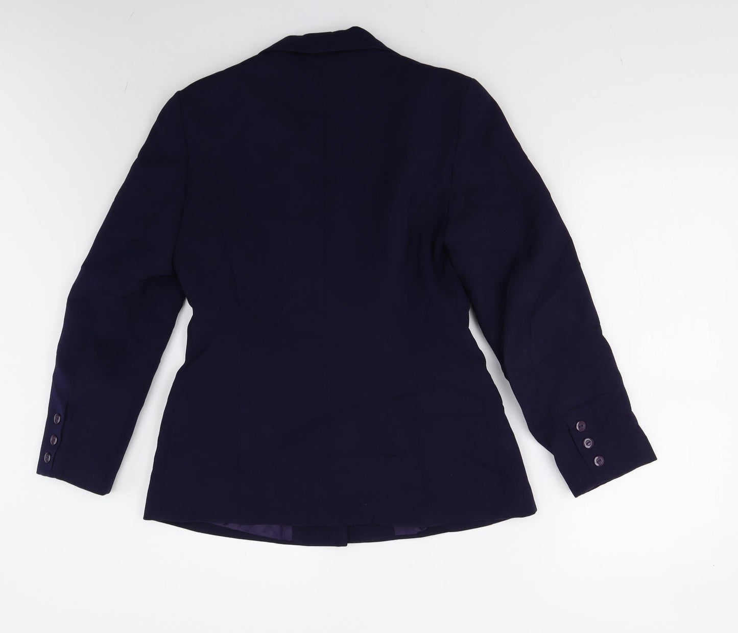 Petite Collection Womens Purple   Jacket Suit Jacket Size 12