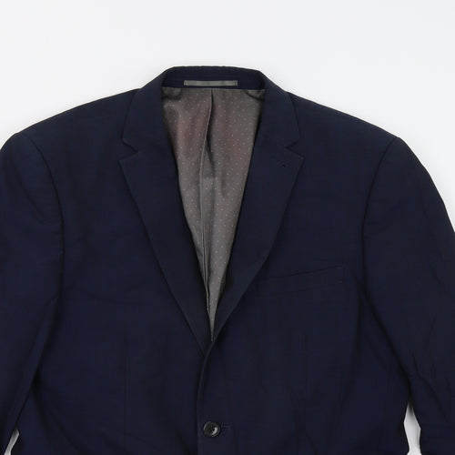 NEXT Mens Blue   Jacket Suit Jacket Size 40