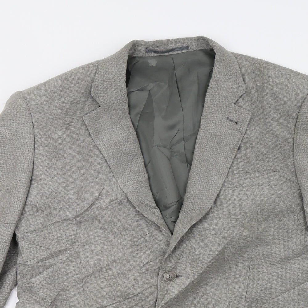 Canda Mens Grey   Jacket Suit Jacket Size 44