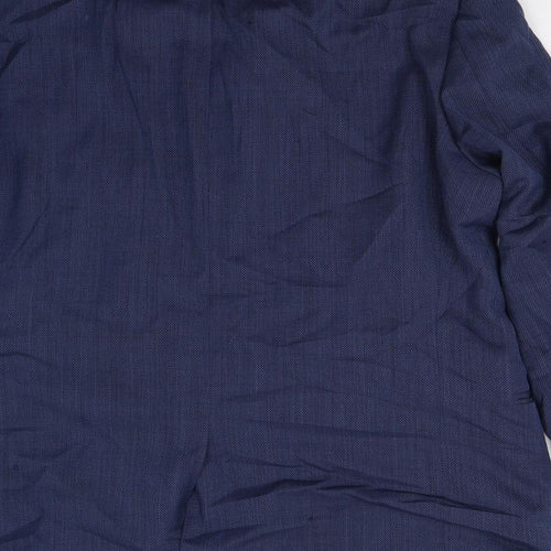 STONES Mens Blue   Jacket Suit Jacket Size 40