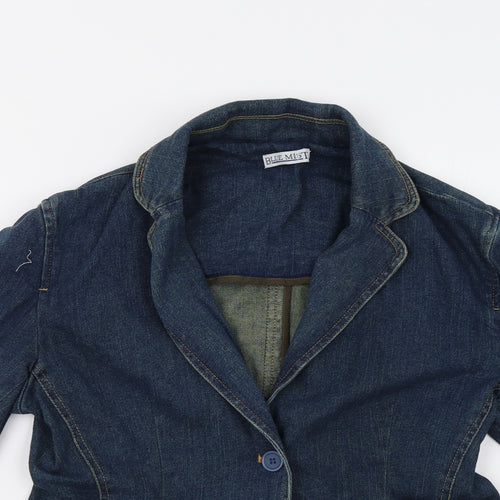 Blue Mist Womens Blue  Denim Jacket  Size 12