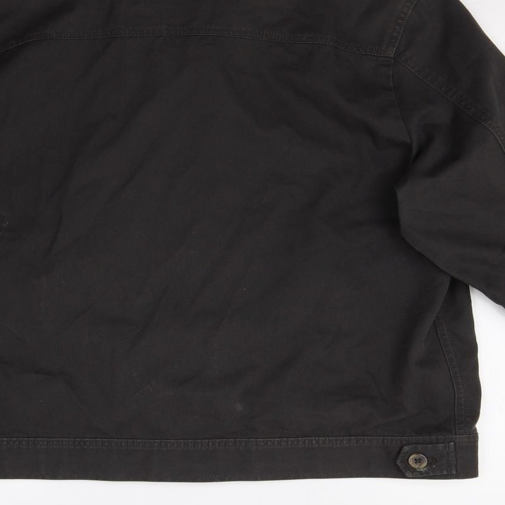 M&S Mens Brown  Denim Jacket  Size L