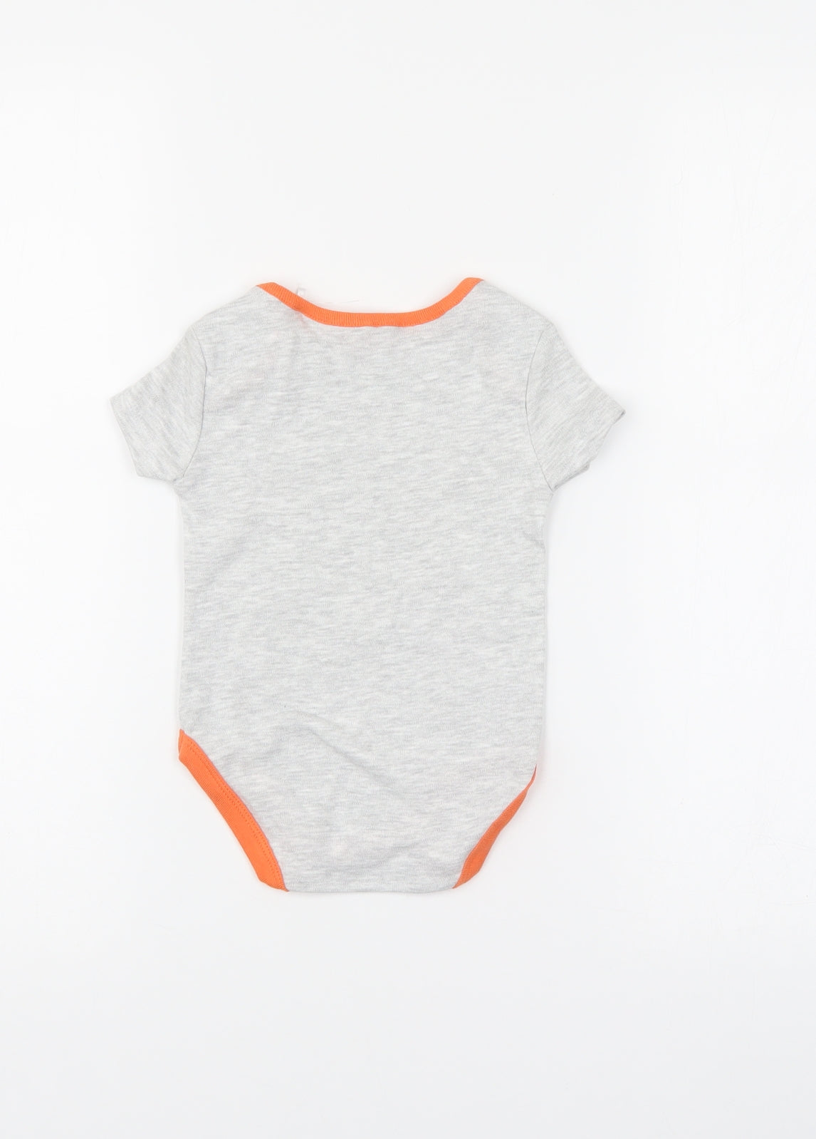 Pep & Co Baby Grey   Romper One-Piece Size 6-9 Months