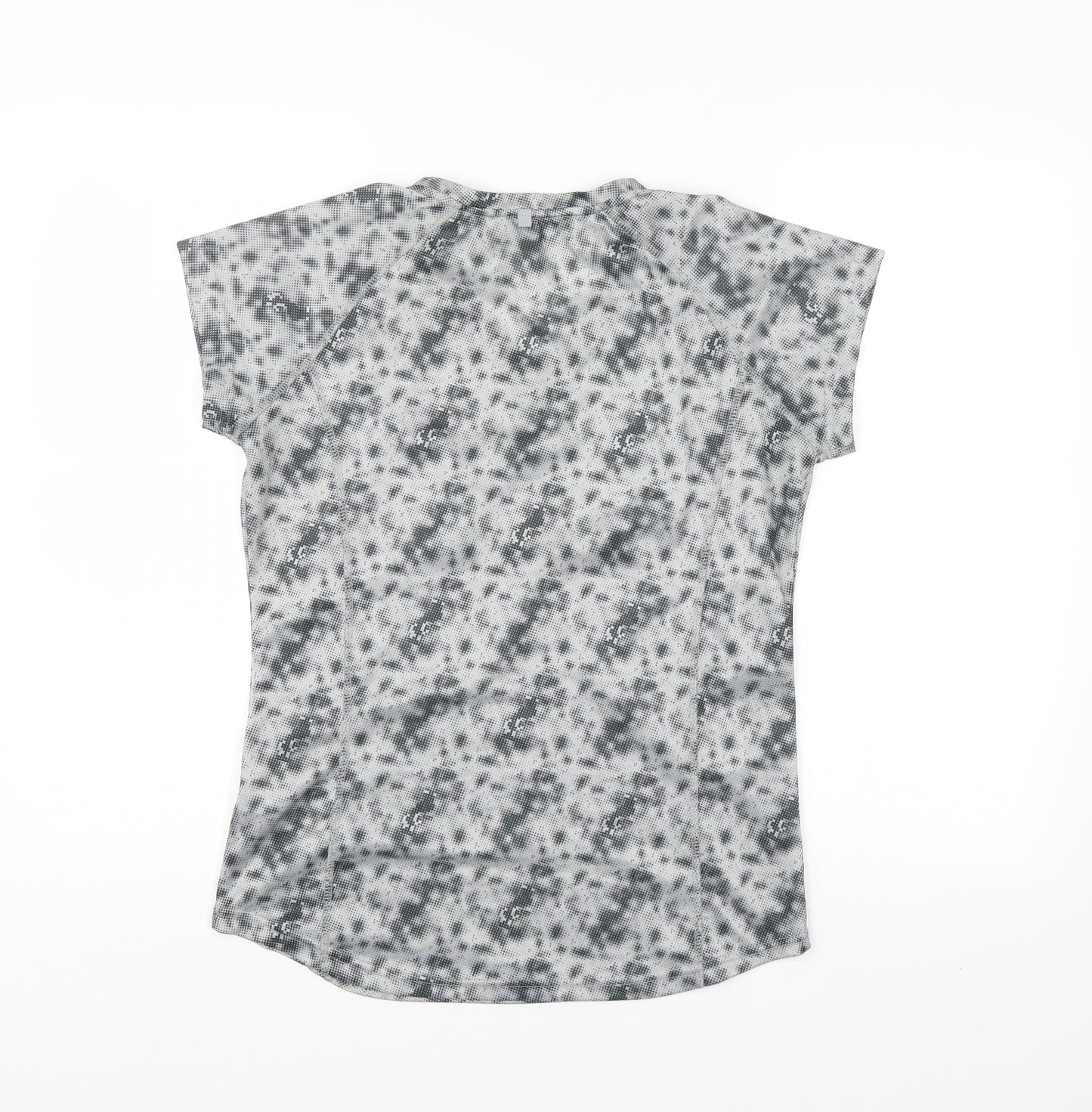 Crivit Womens Grey Camouflage  Basic T-Shirt