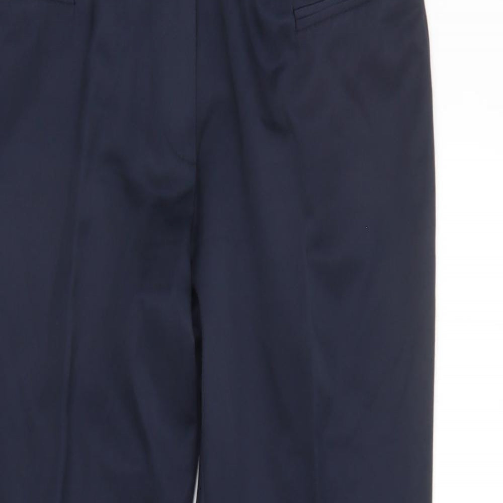 Dorothy Perkins Womens Blue   Trousers  Size 14 L30 in