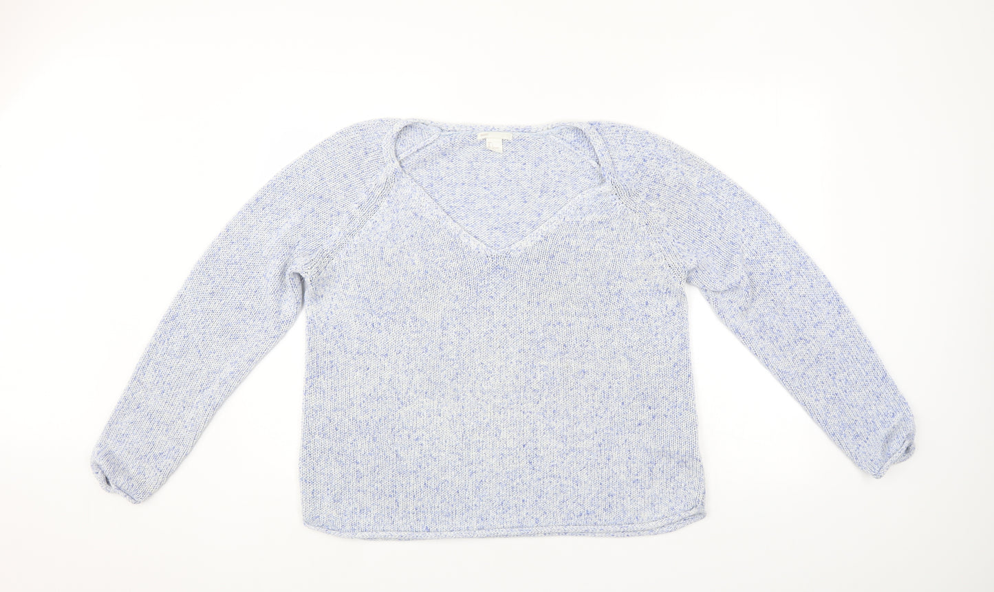 H&M Womens Blue   Pullover Jumper Size L
