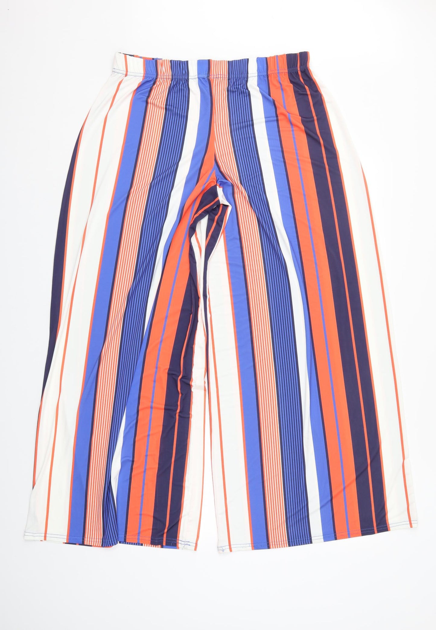 Preworn Womens Multicoloured Striped  Trousers  Size 18 L31 in