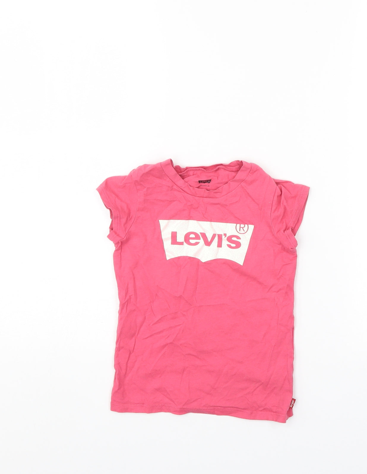 Levis Girls Pink    T-Shirt Size 4-5 Years