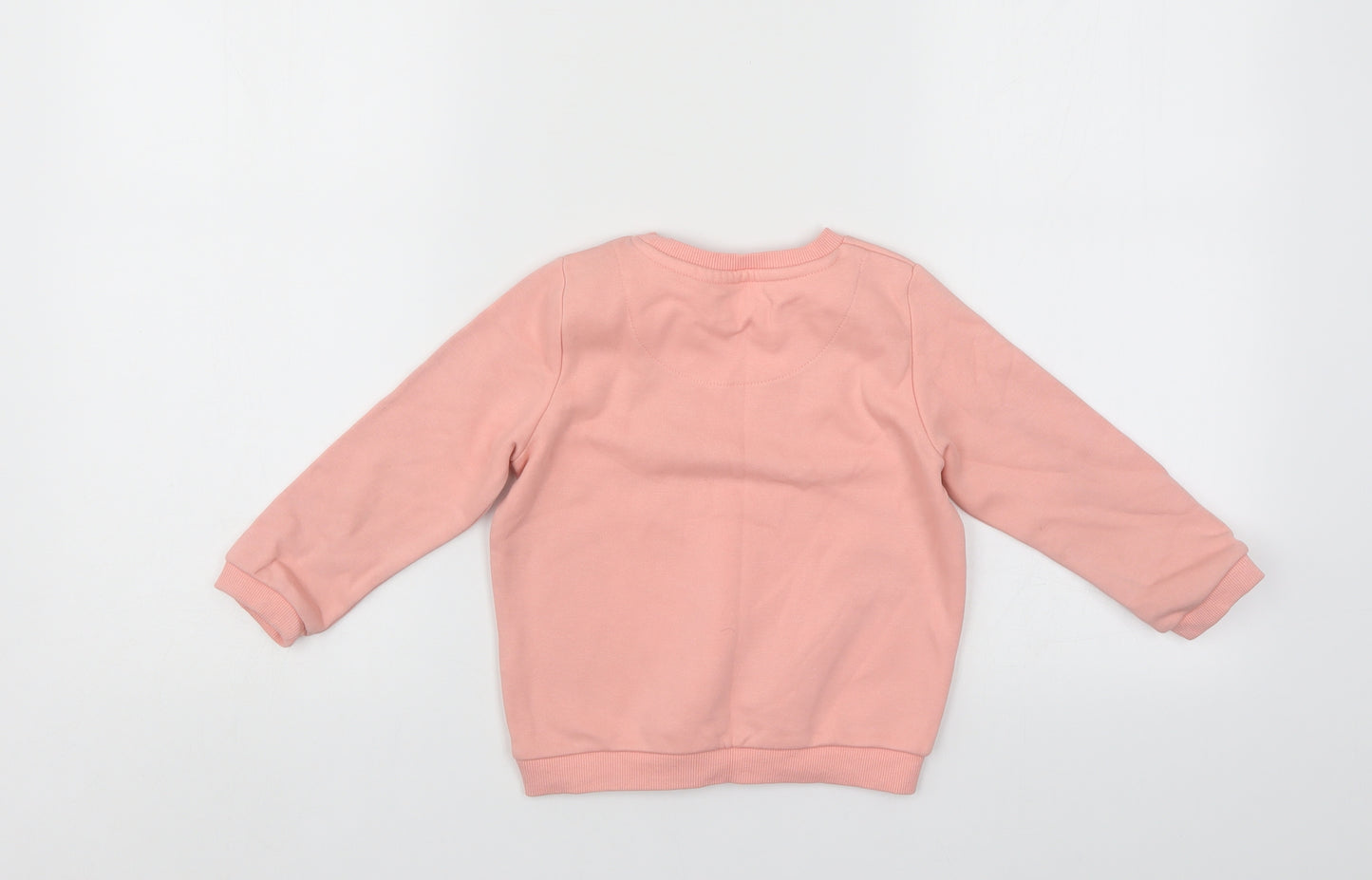 F&F Girls Pink   Pullover Sweatshirt Size 3-4 Years